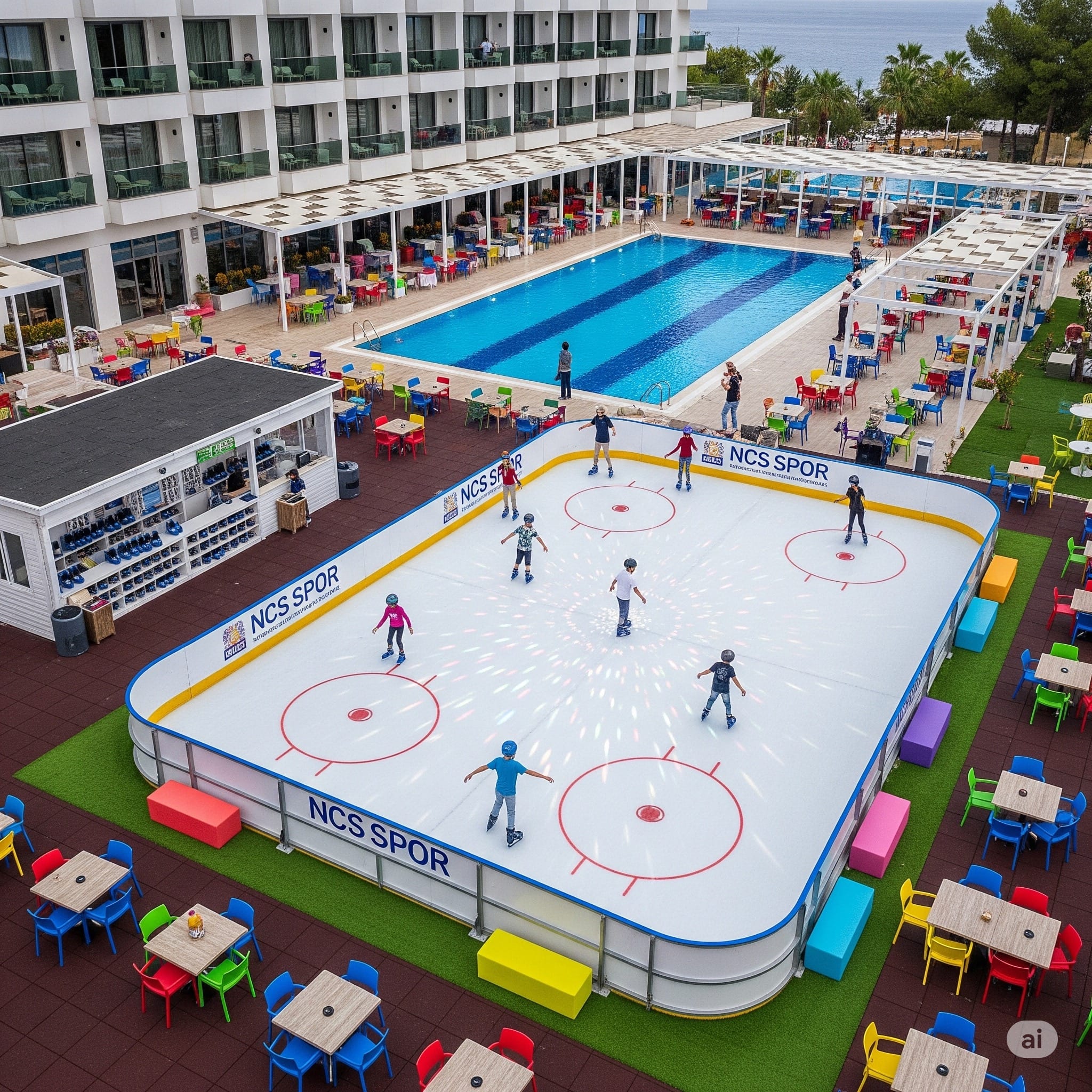 SENTETİK BUZ PİSTİ NEDİR